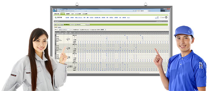 ホワイトボード型 生産管理システム Adap エイダップ 構造計画研究所